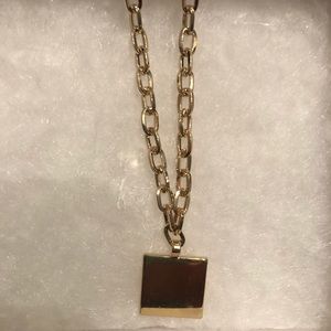 NWT Young Frank Square Necklace